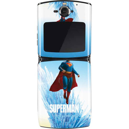Superman 2025 Fortress of Solitude Classic Rise Motorola RAZR Skin