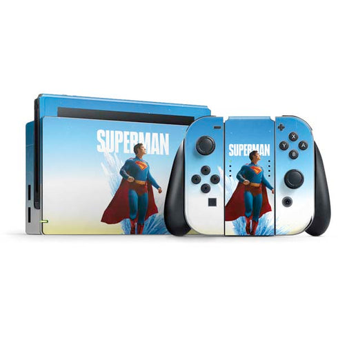 Superman 2025 Fortress of Solitude Classic Rise Nintendo Switch Bundle Skin