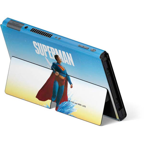 Superman 2025 Fortress of Solitude Classic Rise Nintendo Switch OLED (2021) Skin