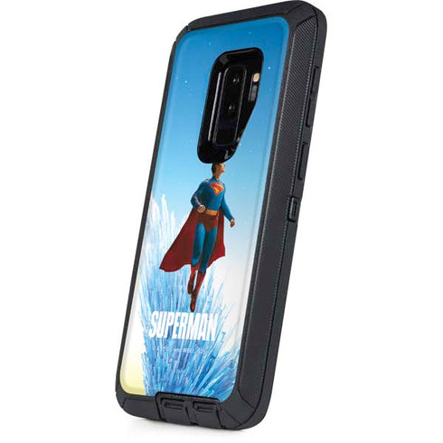 Superman 2025 Fortress of Solitude Classic Rise Otterbox Defender Galaxy Skin