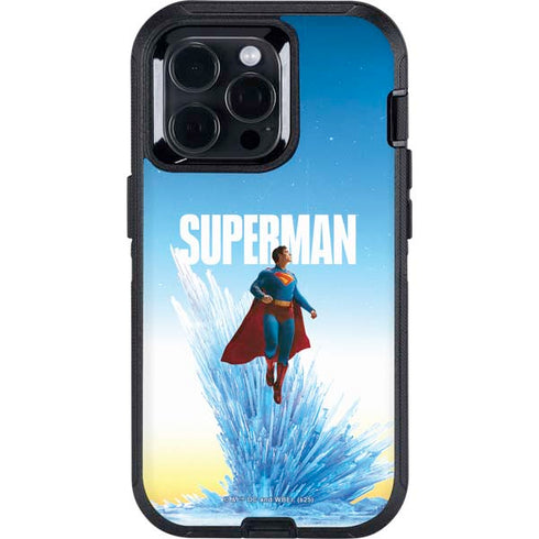 Superman 2025 Fortress of Solitude Classic Rise Otterbox Defender iPhone Skin
