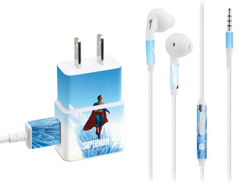 Superman 2025 Fortress of Solitude Classic Rise Phone Charger Skin