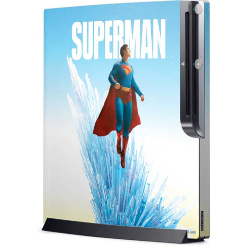 Superman 2025 Fortress of Solitude Classic Rise Playstation 3 & PS3 Slim Skin