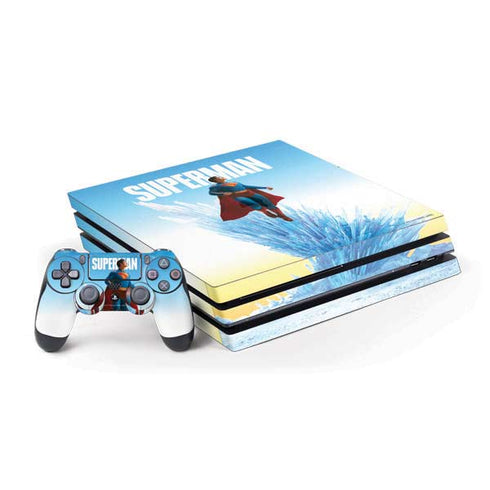 Superman 2025 Fortress of Solitude Classic Rise PS4 Pro Bundle Skin