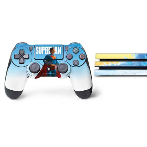 Superman 2025 Fortress of Solitude Classic Rise PS4 Pro Bundle Skin
