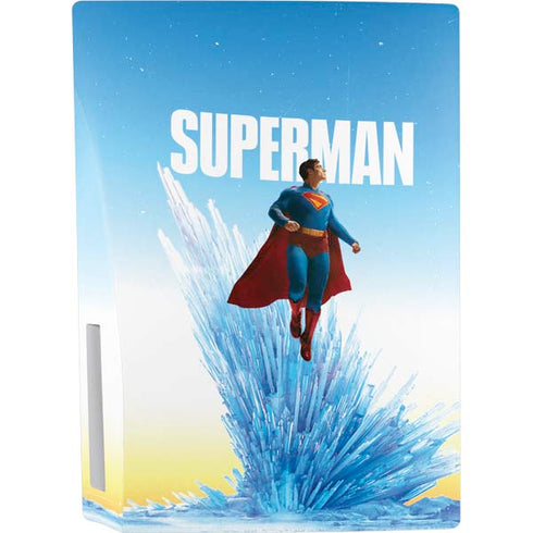 Superman 2025 Fortress of Solitude Classic Rise PS5 Console Skin