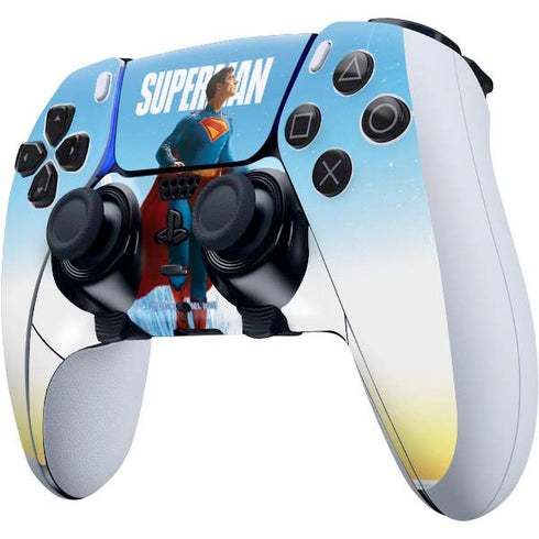 Superman 2025 Fortress of Solitude Classic Rise PS5 DualSense Edge Pro Controller Skin