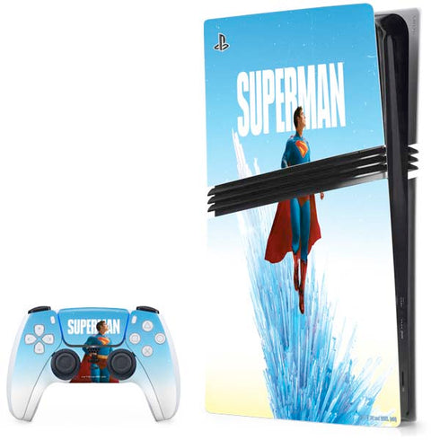 Superman 2025 Fortress of Solitude Classic Rise PS5 Pro Bundle Skin