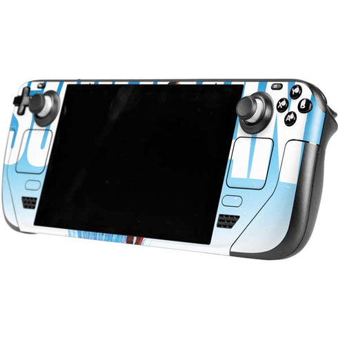 Superman 2025 Fortress of Solitude Classic Rise Steam Deck Handheld Gaming Computer OLED Skin