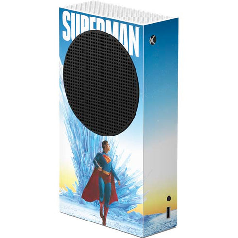 Superman 2025 Fortress of Solitude Classic Rise Xbox Series S Console Skin