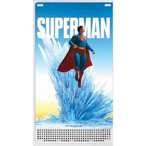 Superman 2025 Fortress of Solitude Classic Rise Xbox Series S Console Skin