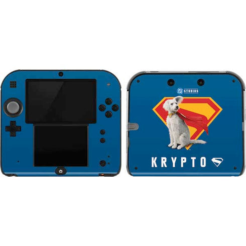Superman 2025 Krypto the Super Dog Nintendo 2DS Skin