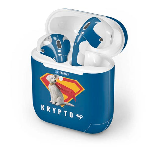 Superman 2025 Krypto the Super Dog Apple AirPods 2 Skin