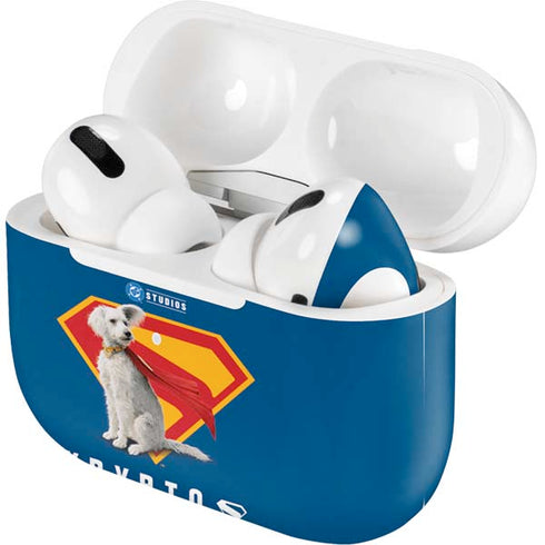 Superman 2025 Krypto the Super Dog AirPods Skins