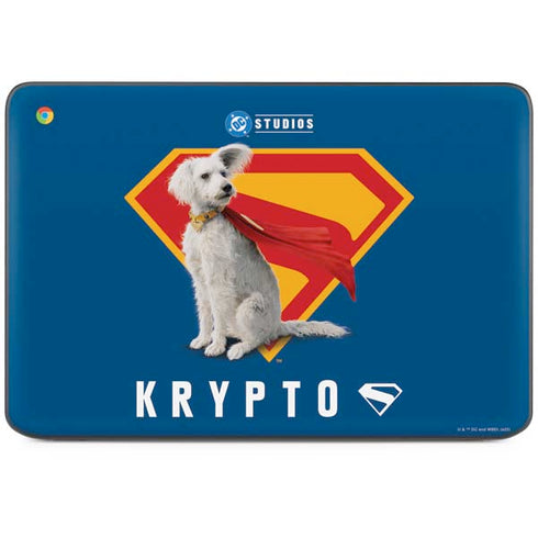 Superman 2025 Krypto the Super Dog HP Chromebook Skin