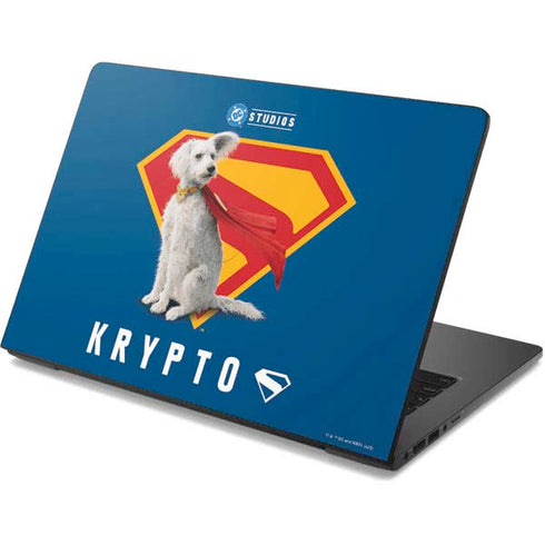Superman 2025 Krypto the Super Dog Dell Chromebook Skin