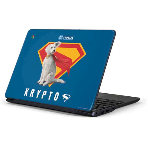 Superman 2025 Krypto the Super Dog Samsung Chromebook Skin
