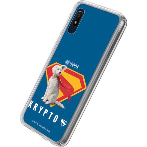 Superman 2025 Krypto the Super Dog Galaxy A10e Clear Case