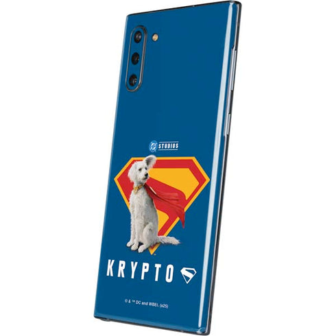 Superman 2025 Krypto the Super Dog Galaxy Note 10 Skin