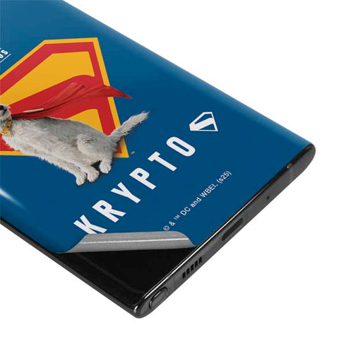 Superman 2025 Krypto the Super Dog Galaxy Note 10 Skin