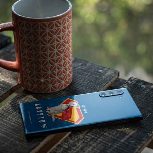 Superman 2025 Krypto the Super Dog Galaxy Note 10 Skin