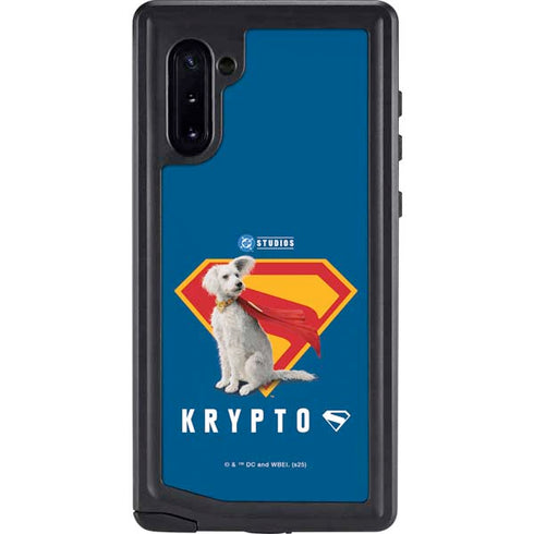Superman 2025 Krypto the Super Dog Galaxy Note 10 Waterproof Case