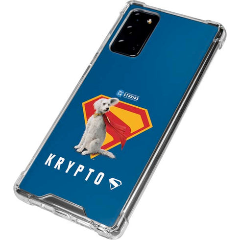 Superman 2025 Krypto the Super Dog Galaxy Note20 5G Clear Case