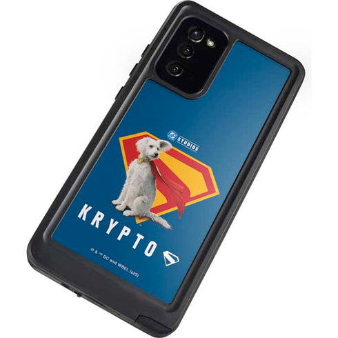 Superman 2025 Krypto the Super Dog Galaxy Note20 5G Waterproof Case