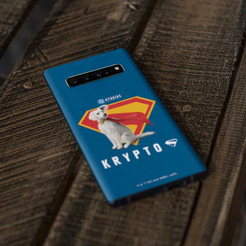 Superman 2025 Krypto the Super Dog Galaxy S10 Skin