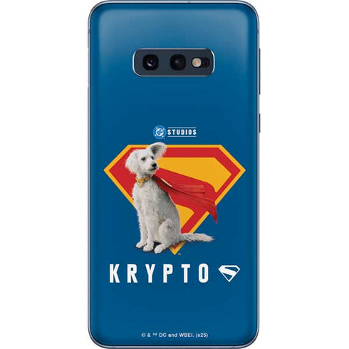 Superman 2025 Krypto the Super Dog Galaxy S10e Skin