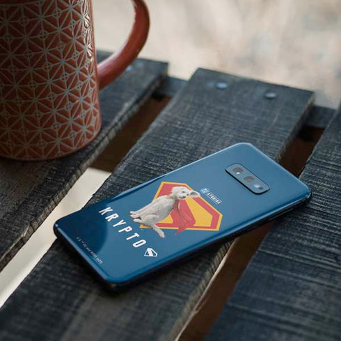 Superman 2025 Krypto the Super Dog Galaxy S10e Skin