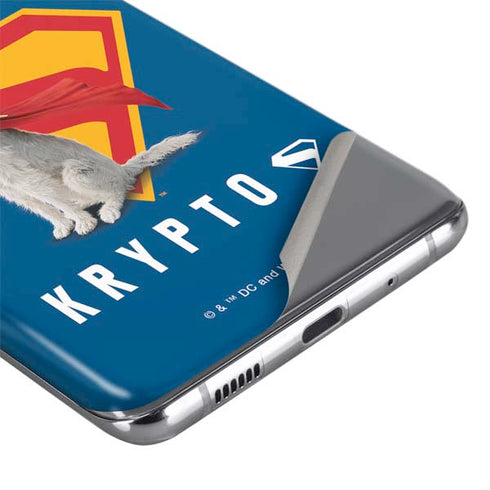 Superman 2025 Krypto the Super Dog Galaxy S20 Skin