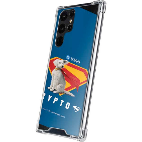 Superman 2025 Krypto the Super Dog Galaxy S22 Ultra Clear Case