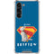 Superman 2025 Krypto the Super Dog Galaxy S23 FE Clear Case