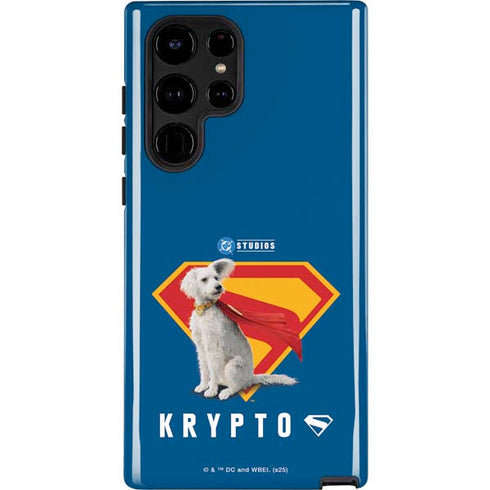 Superman 2025 Krypto the Super Dog Galaxy S23 Ultra Pro Case