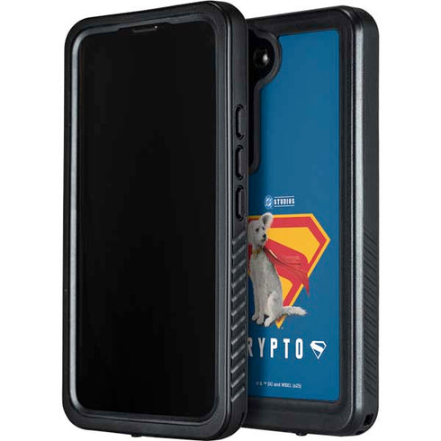 Superman 2025 Krypto the Super Dog Galaxy S23 Waterproof Case