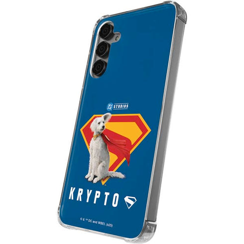 Superman 2025 Krypto the Super Dog Galaxy S24 Plus Clear Case