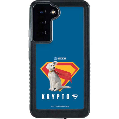 Superman 2025 Krypto the Super Dog Galaxy S24 Plus Waterproof Case