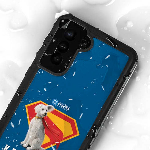Superman 2025 Krypto the Super Dog Galaxy S24 Plus Waterproof Case