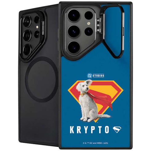 Superman 2025 Krypto the Super Dog Galaxy S24 Ultra Kickstand Case