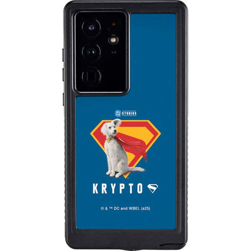 Superman 2025 Krypto the Super Dog Galaxy S24 Ultra Waterproof Case