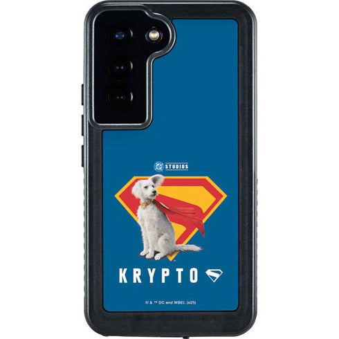 Superman 2025 Krypto the Super Dog Galaxy S24 Waterproof Case