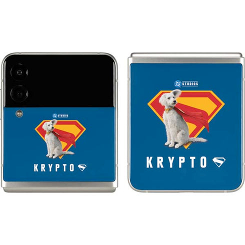 Superman 2025 Krypto the Super Dog Galaxy Z Flip3 5G Skin