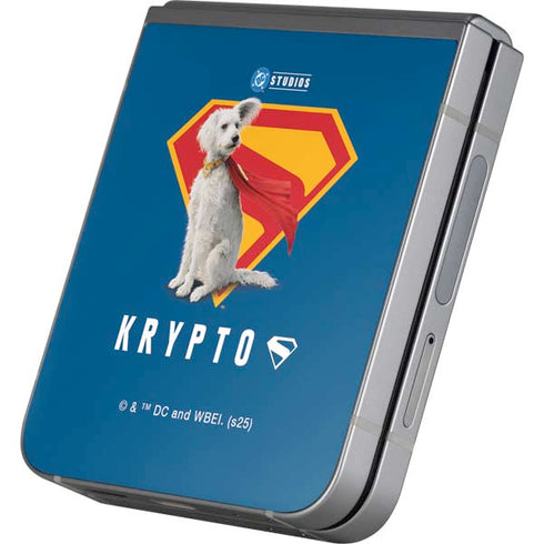 Superman 2025 Krypto the Super Dog Galaxy Z Flip6 Skin