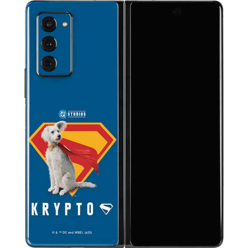 Superman 2025 Krypto the Super Dog Galaxy Z Fold2 5G Skin