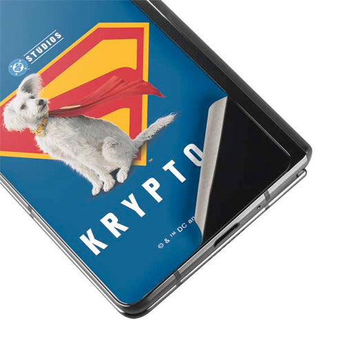 Superman 2025 Krypto the Super Dog Galaxy Z Fold2 5G Skin