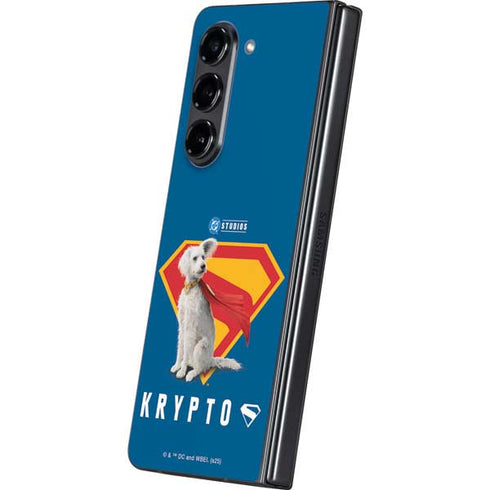 Superman 2025 Krypto the Super Dog Galaxy Z Fold5 5G Skin