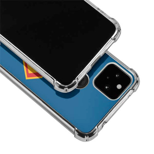 Superman 2025 Krypto the Super Dog Google Pixel 5a 5G Clear Case