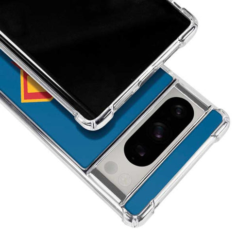 Superman 2025 Krypto the Super Dog Google Pixel 8 Pro Clear Case