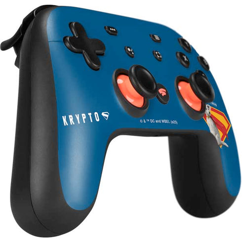 Superman 2025 Krypto the Super Dog Google Stadia Controller Skin